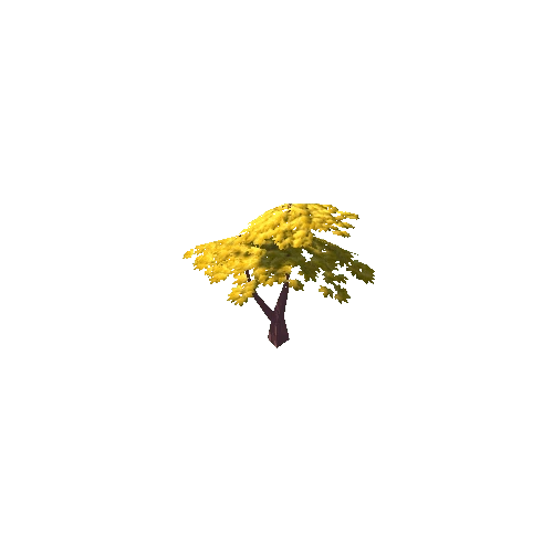 Small Tree Yellow Default 08